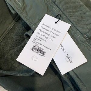 Bridget Something Navy Sweatpants